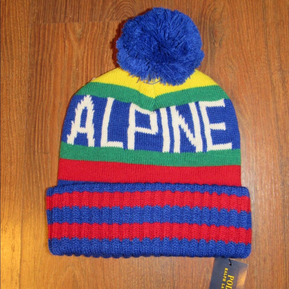 Polo Ralph Lauren Men’s Pom Beanie Alpine